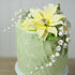 4 Count Global Sugar Art Lily of the Valley Sugar Cake Flowers Spray White, by Chef Alan Tetreault