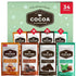 Generic Pack, 34 Count, Packets Cocoa Classics Premium Instant Hot Cocoa Variety Salted Caramel, Chocolate Supreme