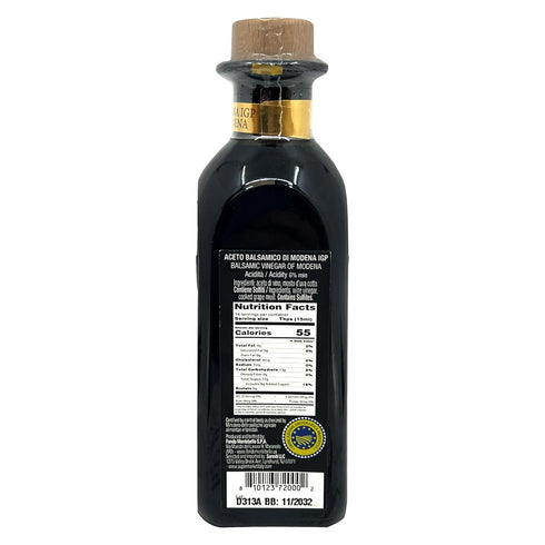 250 ml Sanniti Premium Aged High Density Gold Seal Balsamic Vinegar of Modena Aceto Balsamico IGP
