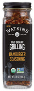 Watkins Organic Grilling Hamburger Seasoning - Non-GMO, Kosher, 3.6 Oz, 1-Pack