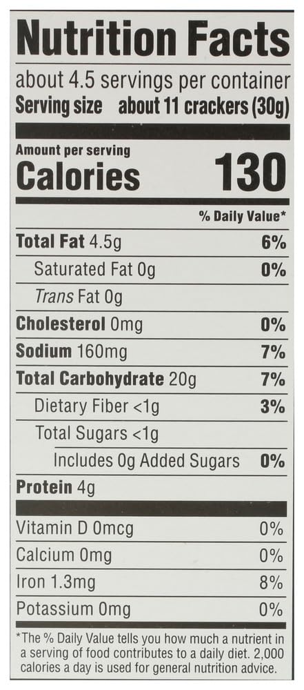 365 by Whole Foods Market 5 , Cracker Pita Sea Salt, Ounce