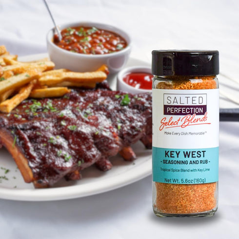 Salted Perfection Select Blends Seasoning Blend and Meat Rubs - No Additives - All Natural - (Key West/Seafood/Fish