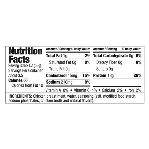 KIRKLAND 12.5 (6) (Pack 6) Signature Chicken Breast, Ounce