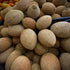 Generic (2 Count (3.5lbs 4.5lbs)) Fresh Mamey Sapote Fruit Tropical Brown Skin with Orange Flesh, Large Size - Enjoyed
