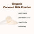 2 Lb Micro Ingredients Organic Coconut Milk Powder, | Plant-Based Creamer for Coffee, Tea & Smoothies | Rich & Creamy