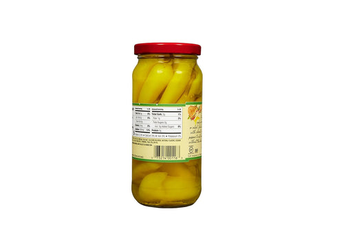 16 OZ Pack 6 Mezzetta Sweet Banana Peppers - Sweet & Crunchy Peperoncini Alternative for Hamburgers, Hot Dogs