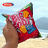 Holiday 0.8 oz Pack 12 Big Foot Giant Cheese Snack Spicy Crunchy Corn Puffs Party Size Bag