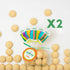 Carla's Sweets 21 (2 2 Assortment Guava Cakes, Mantecaditos Bags)