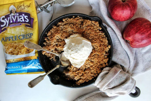 Sylvia's Restaurant Recipe Mix (Apple Crisp, Pack of 3, 8 Ounce)