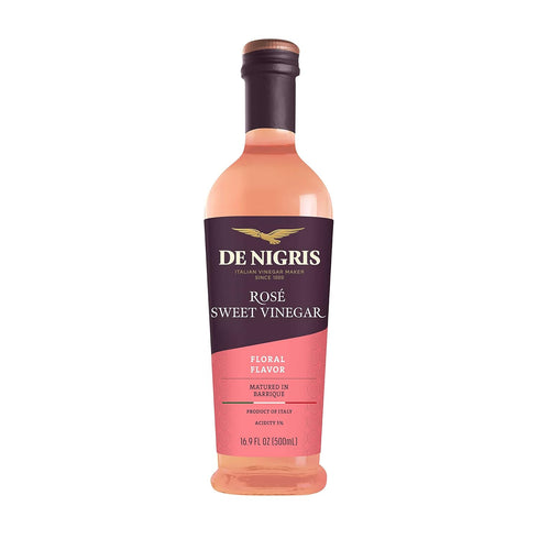 De Nigris Sweet Ros Wine Balsamic Vinegar Of Modena 16,9 Oz (500ml)