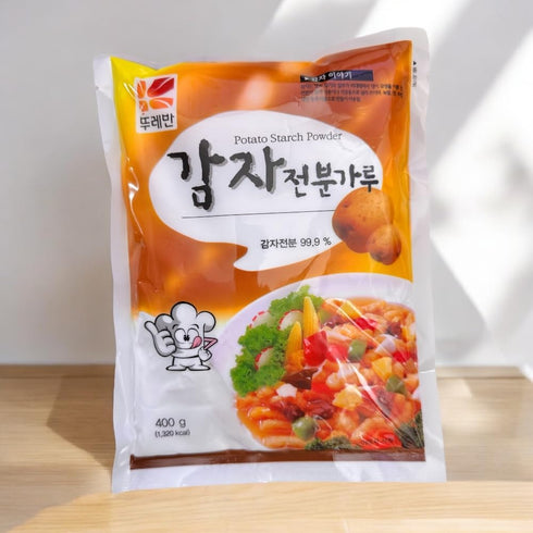 400g, Potato Starch Powder Potato Powder Potato Flour Thickener For Sauces, Soup Cooking and Baking