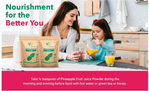 GREEN NECTAR 16 (16 Oz 1 Pack) Pineapple Fruit Juice Powder, Vegan, Gluten Free, Ounce, Concentrate for Drink Mix