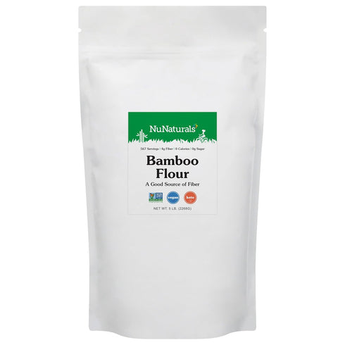 NuNaturals Bamboo Flour (5 lbs)