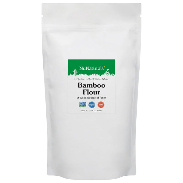 NuNaturals Bamboo Flour (5 lbs)