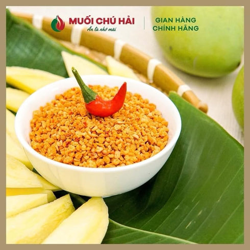 Generic 500gram Muoi Toi Ot Sieu Cay Chu Hai Vietnamese Spicy Garlic Salt Seasoning Mix, Tay Ninh Specialty