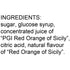 Serra Le Italiane - Italian Natural Hard Candy Filled With Red Orange From Sicily, 3.5 Ounce