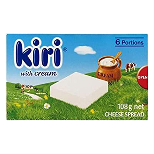 KIRI 6 2 108 Fresh Cream & Milk Cube Cheese, x g