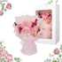 NIUBILITY Preserved Flowers Bouquet, Pink Rose Flowers Gift for Valentine's Day, Mother's Day,