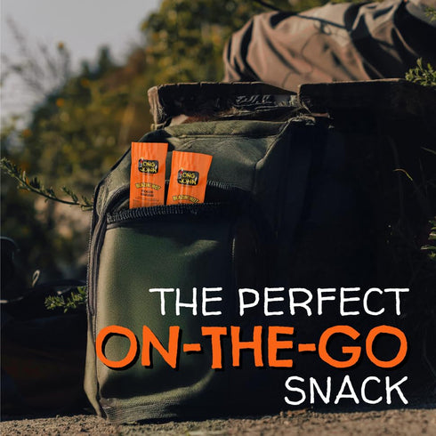 12 Pack Long John Snacks Blazin' Hot Pickled Sausage - Smoked Gourmet Meat Stick - Hot Pickled Sausages High Protein