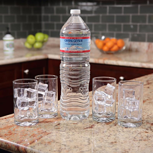 1.5L 12 Crystal Geyser Natural Alpine Spring Water, Drinking Water Bottled at the Source, Bottles, Case