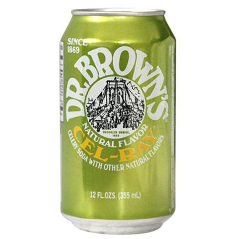 DR. BROWNS Dr. Brown's Cel-Ray Soda, 12 oz (24 Cans)