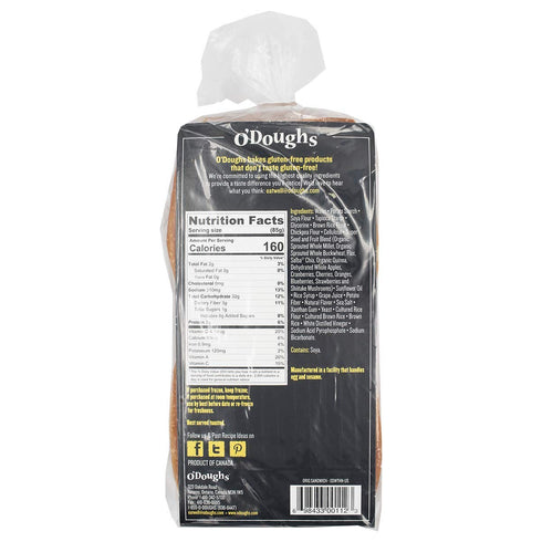 18 oz Pack 3 O'Dough Thins - Original Sandwich Bread | Presliced Sandwich Bread | of |