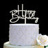 Happy Birthday Cake Topper for Birthday Party Decorations, Off-white Acrylic