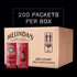 Packets 200 Count (.42 Oz Packets Packets 8 Melindas Fire Roasted Garlic & Habanero Hot Sauce - Each) - Hot Sauce