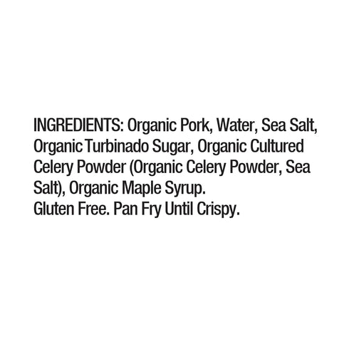 North Country Smokehouse 8 , Organic Reduced Sodium Applewood Smoked Uncured Bacon, Ounce