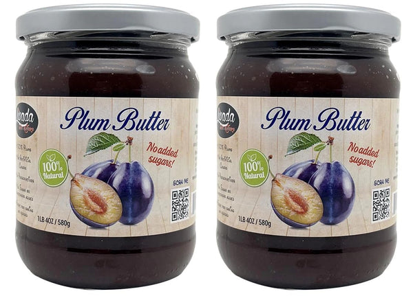 Generic Livada Plum Butter 100% Plum 20.45oz (580g) pack of 2