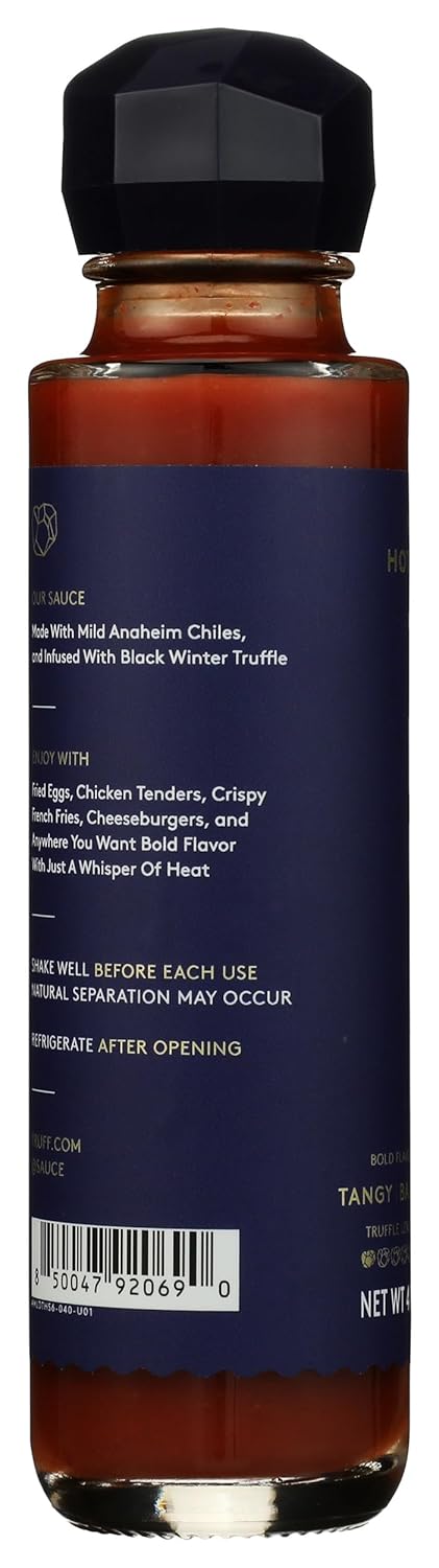 4 Truff Sauce Hot Black Truffle Mild, Ounce