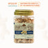 (14.1 oz) LAFOOCO Sea Salt Coconut Cashews, Premium Cashews, Lightly Sea Salted, Coconut flakes, Rich in Nutrients