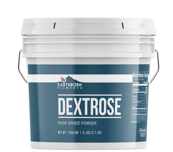 Earthborn Elements Dextrose (1 Gallon), Sugar Substitute, Always Pure, Workout Boost (6