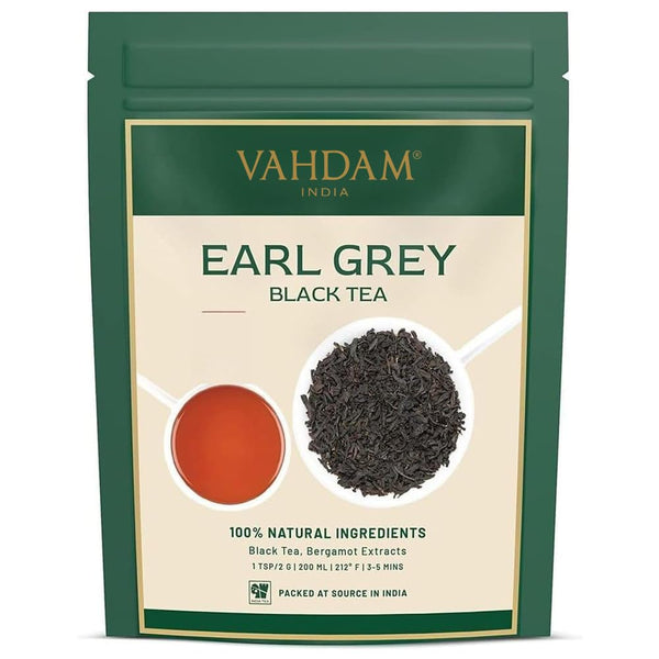 VAHDAM, Earl Grey Tea Loose Leaf 170+ Cups (340g/12oz) Citrusy & Delicious