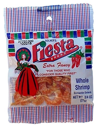 Bolner 's Fiesta Extra Fancy Whole Dried Shrimp, 3/4 Ounce - Pack of