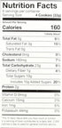 Pack 6, 7 OZ, Goodie Girl Cookies, Cookie, Fudge Striped, of Size (Wheat Free)