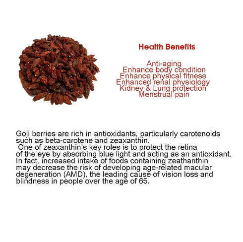 BridgeHerb 4oz (113g) Goji Berry () Korean Herbal Tea | Premium Dried Goji Berries, Superfruit, Antioxidant-Rich