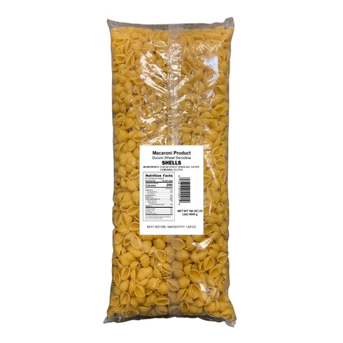 Mantova Shells Bulk Pasta - Perfect for Large Gatherings, Meal Prep, Catering,