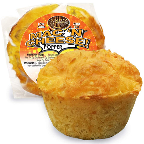 Simply Scrumptous, Inc. Simply Scrumptous Low Carb Mac n Cheese Popper (Muffin)