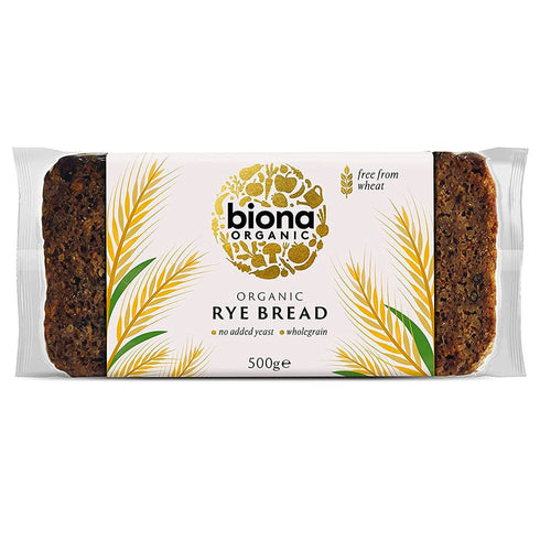 Biona Organic Rye Bread - 500g - 1 Pack