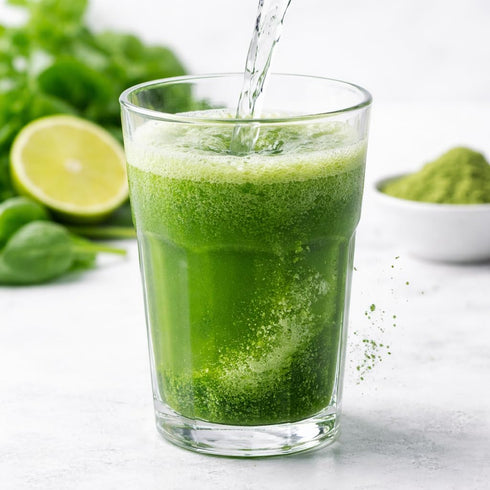 TrueBlend (240 Green Juice Powder Whole Fruit & Vegetable Drink Mix g Pouch)