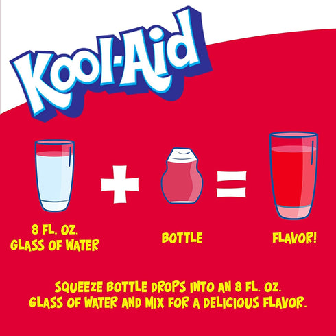 Pack) Kool-Aid Cherry & Tropical Punch Liquid Drink Mix (Variety