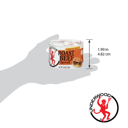 Underwood 4.25 Roast Beef Spread, Ounce