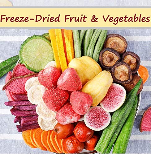 YRS Freeze-Dried Fruit Crispy Fresh Healthy Snacks Food Vegetables Banana Jelly Fruit frozen