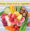 YRS Freeze-Dried Fruit Crispy Fresh Healthy Snacks Food Vegetables Banana Jelly Fruit frozen