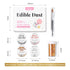Luster Dust Edible Set, 4g Edible Glitter for Drinks and Cake Decorating, Shimmer Dust for Baking, Chocolates, Cupcakes