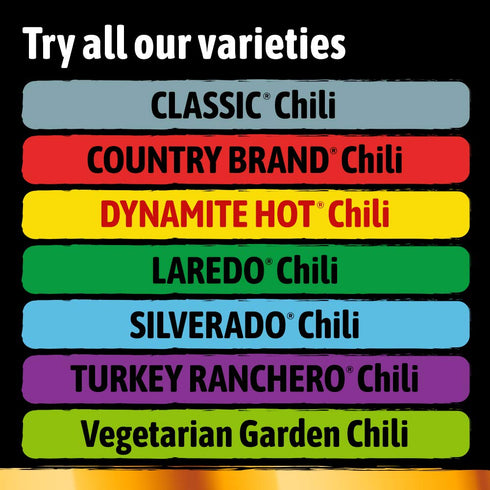 STAGG 15 (Pack 12) Dynamite Chili with Beans, Ounce
