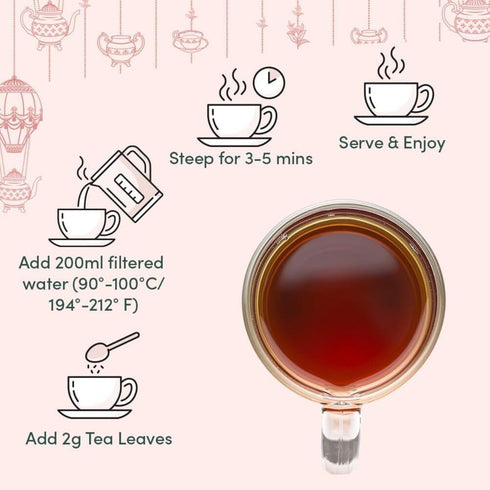 Set 3 VAHDAM, Oprah's Favorite Tea Gift | Premium Chai Teas in Golden Tin Caddy Gift Box | Exotic Chai Tea Blends |