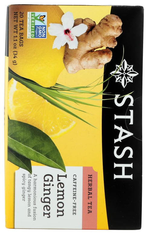 Stash Premium Herbal Tea - Caffeine Free Peppermint - Pack of 2