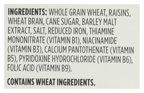 365 15 by Whole Foods Market, Raisin Bran Cereal, Vegan, Low-Fat, Ounce